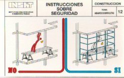 SI - NO CONSTRUCCION ANDAMIOS SI NO INSHT (29)  IMAGEN FOTOGRAFIA